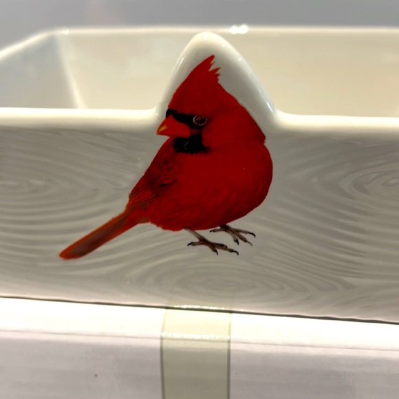 Temptations Kitchen Nwttemptations Set Of 2 Cardinal Ceramic